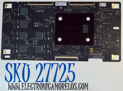 T-CON ORIGINAL PARA TV SAMSUNG / NUMERO DE PARTE BN96-58110B / 24_VUTBP0R7X_TV0.2 / LJ9452450F / BS770N043 / 4000150009 / PANEL CY-AD077FLLV2H / DISPLAY BN96-58110B / MODELO QN77S95DDFXZA FD01 / QN77S95DAFXZA