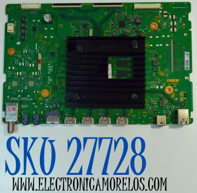 MAIN ORIGINAL PARA TV SONY BRAVIA 4K UHD HDR GOOGLE TV / NUMERO DE PARTE A5069224A 384 / 101892621 / A-5069-224-A 384 / PANEL YLEM065CCU11 / DISPLAY T650QVN07.K / MODELO K-65S30C / K65S30C