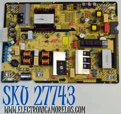 FUENTE DE PODER ORIGINAL PARA TV SAMSUNG / NUMERO DE PARTE BN44-01339E / L75S7A_FVD / BN4401339E / PANEL CY-BF075HGHV8H / DISPLAY ST7461D03-9 V2.1 / MODELO UN75U8000FDXZA / UN75U8000FDXZA CB01