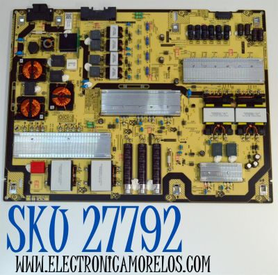 FUENTE DE PODER ORIGINAL PARA TV SAMSUNG / NUMERO DE PARTE BN44-01108B / L858N_BSM / ST85N521D1 / WVD / BN4401108B / PANEL CY-QD085FGHV1H / DISPLAY ST8461D03-1 V2.1 / MODELO QN85Q72DDFXZA / QN85Q72DDFXZA CA01