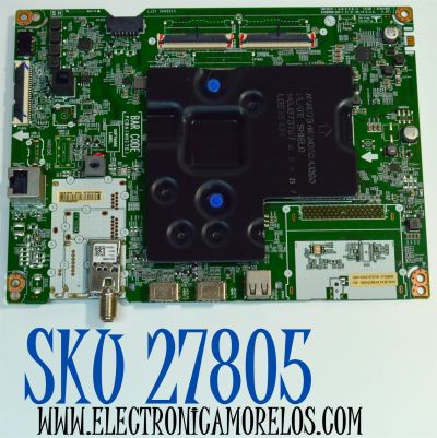 MAIN ORIGINAL PARA TV LG 4K UHD HDR SMART TV / NUMERO DE PARTE EBT67228502 / EAX69581205 / EAX69581205(1.0) / 67228502 / PANEL NC650TQG-ABKHE / DISPLAY HV650QUB-F9E / MODELO 65UA7500ZUA / 65UA7500ZUA.BUSFLKR / 65UQ7070ZUE