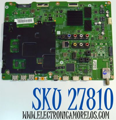 MAIN ORIGINAL PARA TV SAMSUNG 4K UHD HDR SMART TV / NUMERO DE PARTE BN94-08229K / BN41-02257B / BN41-02257 / BN9408229K / BN97-08855N / PANEL CY-KH065FSNV2H / DISPLAY V650DK2-QS1 REV.J2 / BOARD V650DK2-XLLQS1 / MODELO UN65HU8550FXZA / UN65HU8550FXZA QS04