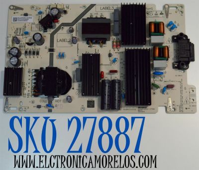 FUENTE DE PODER ORGINAL PARA TV VIZIO / NUMERO DE PARTE 60101-05235 / MP220GC-V755M / MP220GC-OD2265Q6 / 60101-05235A0MMS / PANEL BOEI650WQ1 / DISPLAY HV650QUB-F71 / MODELO M65Q6-L4 / M65Q6-L4 LBSFR7KA