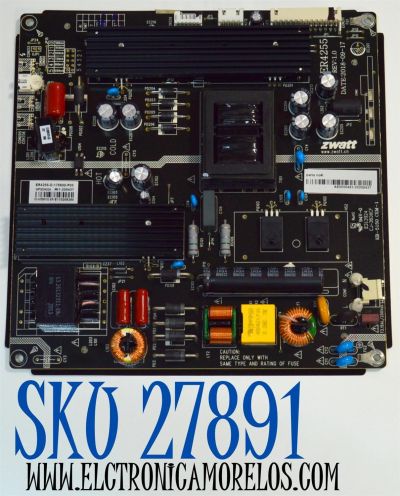 FUENTE DE PODER ORIGINAL PARA TV RCA / NUMERO DE PARTE AE0050491 / ER4255 / ER4255-D-175600-P03 / AE0050491-20200427 / PANEL CC575PU1L / DISPLAY CC575PU1L 01 / MODELO RHOS581SM-D