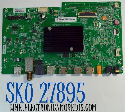 MAIN ORIGINAL PARA TV PHILIPS 4K UHD HDR GOOGLE TV / NUMERO DE PARTE 02-1RT51FBMA-T02T / 1RT51FB / TM51FB1 / 201-MM51FB1N-00 / 1RT51FB8ATAN / DMA8014190 / PANEL LVU700CHDX E0061 / T8-70D6220-LPY002 / DISPLAY CV700U2-T01 REV:04 / MODELO 70PUL7553/F7