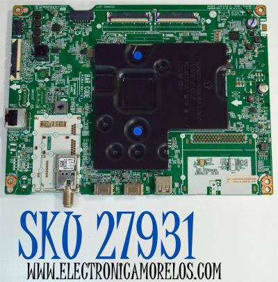 MAIN ORIGINAL PARA TV LG 4K UHD HDR SMART TV / NUMERO DE PARTE EBT66967602 / EAX69581205 / EAX69581205(1.0) / 66967602 / PANEL NC650TQG-AAKH5 / DISPLAY LC650EQC (SP)(A5) / MODELO 65UQ7070ZUE / 65UQ7070ZUE.BUSYLKR