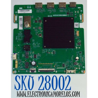 MAIN ORIGINAL PARA TV VIZIO 4K UHD HDR SMARTCAST / NUMERO DE PARTE 60000-00025 / TD.MT5691.U757 (T) / 4700021103 / N24030027 / DISPLAY HF860QUB-F20 / BOARD HF860QUB-E20_R1_V02 / HF860QUB-E20_L1_V02 / MODELO V4K86C-0804 / V4K86C-0804 LBV1U3JA