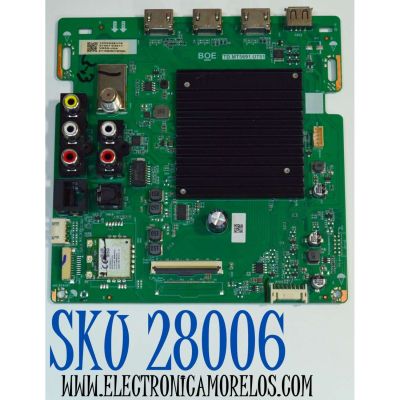 MAIN ORIGINAL PARA TV VIZIO 4K UHD HDR SMARTCAST / NUMERO DE PARTE 21201-04217 / TD.MT5691.U751 / 1000228179 / PANEL BOEI650WQ1 / DISPLAY HV650QUB-F72 REV.1.0 / MODELO V655-J04