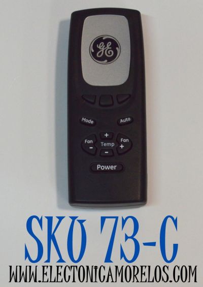 CONTROL REMOTO ORIGINAL PARA AIRE ACONDICIONADO GE/GENERAL ELECTRIC / COMPATIBLE CON VARIOS MODELOS DE AIRE ACONDICIONADO DE HABITACION GE / NUMERO DE PARTE YK4EB1 / 30510541 / X10161 / WJ26X20522 / WJ01X10348 / WJ26X10354