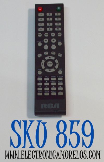 CONTROL REMOTO ORIGINAL RCA PARA OPERAR MULTIPLES DISPOSITIVOS COMO TELEVISORES / REPRODUCTORES DVD Y OTROS EQUIPOS DE CINE EN CASA / NUMERO DE PARTE 21FSS233REM / JX8036A / JX8061A