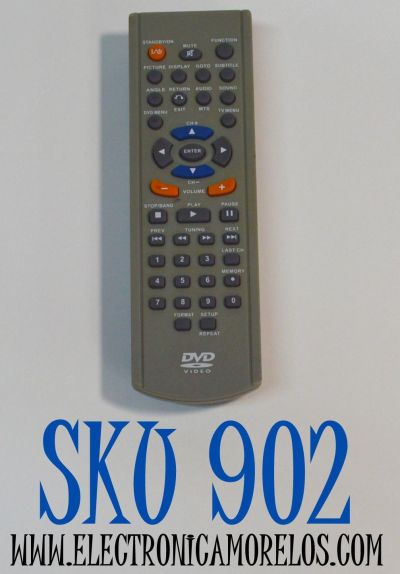 CONTROL REMOTO ORIGINAL PARA TV/DVD VENTURER / AUDIOVOX /FUNCIONA CON SISTEMAS DE CINE EN CASA/ COMPATIBLE CON VARIAS MARCAS Y MODELOS / NUMERO DE PARTE HTS-1000 /MODELO STS-20S / STS-82 / STS91 / STS75E /ST776B /STS1188 / STS-35M / STB776G1 / PVS1260SNV