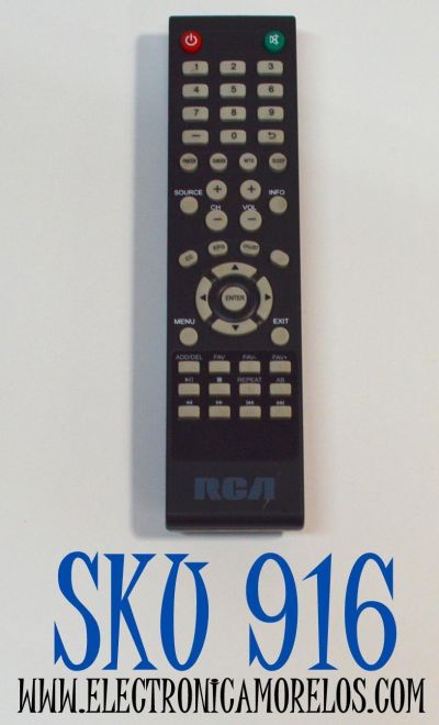 CONTROL REMOTO ORIGINAL RCA PARA CONSOLIDAR MULTIPLES CONTROLES DE COMPONENTES DE CINE EN CASA COMO TV/VCR/DVD / DECODIFICADORES DE CBLE / SATELITE / NUMERO DE PARTE ZSJ-5105 / ZSJ-4306 / COMPATIBLE CON VARIAS MARCAS