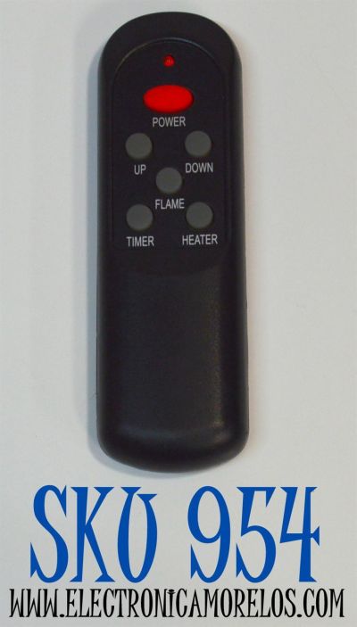 CONTROL REMOTO PARA UN CALENTADOR ELECTRICO INFRAROJO / CALENTADOR DE CUARZO / NUMERO DE PARTE A520230606B10 / A520230104B003 / MODELO QEH1408 / QEH1500 / QEH1410 / QD1320 / LS-4W1500-X / LS-6DMIQH-X / GD9215BD1 / COMPATIBLE CON VARIAS MARCAS