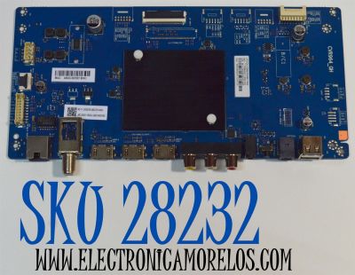 MAIN ORIGINAL PARA TV JVC 4K UHD HDR ROKU TV / NUMERO DE PARTE 9011-240028-WD2014AK / CVR964_QH / 7.TR964QH11000.0A0 / JRX09011RA0 / 24B1900580 / MODELO SI55UR