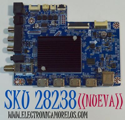 MAIN ORIGINAL NUEVA PARA TV ATVIO / NUMERO DE PARTE JUC7.820.00293822 / RK.M9010-UC / KB-6165F / JUC6.690.00294776 / 850310725 / 17001173704 / 18134210034 / 2E08922C0 / PANEL C500Y19-5C / MODELO ATV50