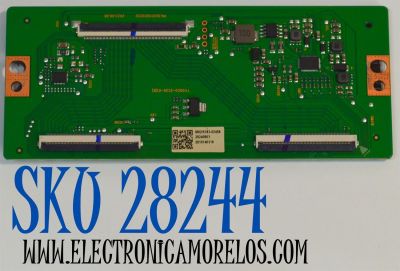 T-CON ORIGINAL PARA TV VIZIO / NUMERO DE PARTE 513C50C0M02 / TV50C0-ZC26-01(B) / 303C50C0232 / M02/5183-02458 / 2010140616 / DISPLAY V500DJ7-QE1 REV.D5 / MODELO V4K50M-0810 / V4K50M-0810 LMC1T8PA