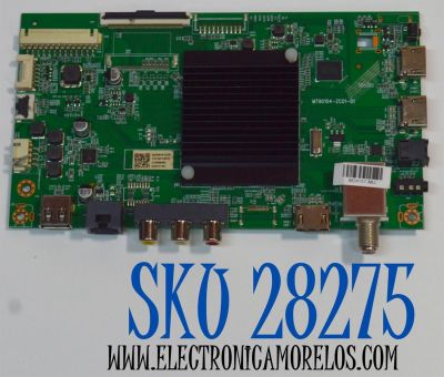 MAIN ORIGINAL PARA TV ONN ROKU 4K UHD HDR / NUMERO DE PARTE 515C90104M20 / MT90104-ZC01-01 / M20/6916-02291 / 2130006460 / M24157-MU / DISPLAY V550DJ2-Q01 REV.D1 / MODELO 100012586 55"