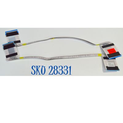 KIT DE CABLES ORIGINAL PARA TV LG 2 PIEZAS / NUMERO DE PARTE 46-FCH041 / 46-FCH041-68G03XX (L) / 46-FCH041-68G02XX (R) / HL(A2)230925(415) / HL(A2)231019(415) / E514362 2861 AWM / MODELO 65UT73003LA