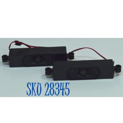 KIT DE BOCINAS ORIGINAL PARA TV HYUNDAI 2 PIEZAS / NUMERO DE PARTE TSJ30140-1 / TASSJ / ROHS / 201120 / MODELO HYLED5806A4KM