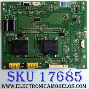 LED DRIVER / LG 6917L-0143A / PPW-LE60TM-O Rev0.7 / 143A / PPW-LE60TM-0 / PANEL LC600EUD (LF)(F1) / MODELOS 60LA8600-UC / 60LA8600-UC.BUSYLJR / 60LA8600-UC.AUSYLJR