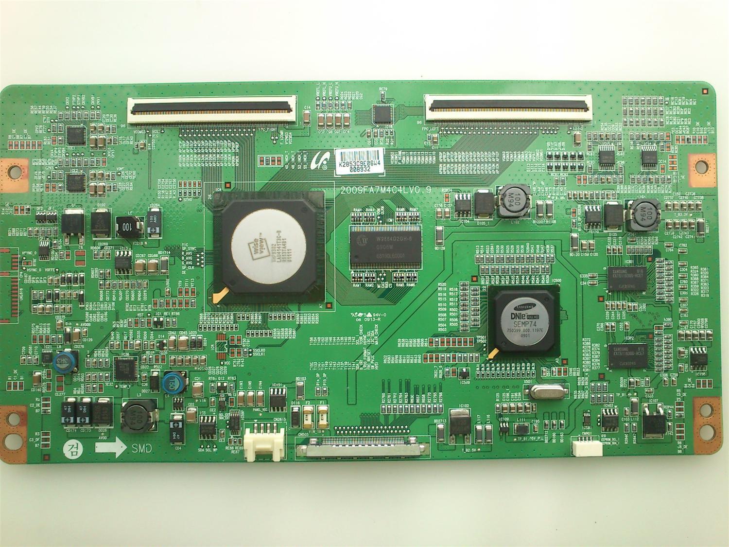 T-CON / SAMSUNG LJ94-02853C / 2009FA7M4C4LV0.9 / BN81-02358A / MODELO UN46B7100WFXZA